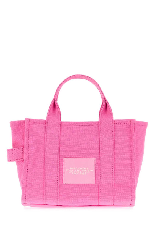 Pink canvas mini The Tote Bag handbag MARC JACOBS (M0016493)