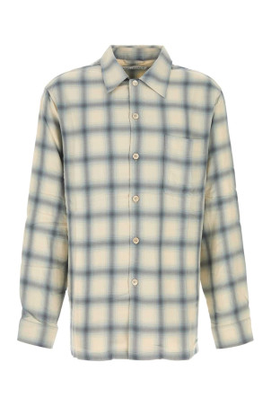 Embroidered viscose oversize shirt OUR LEGACY (M2262ESC)