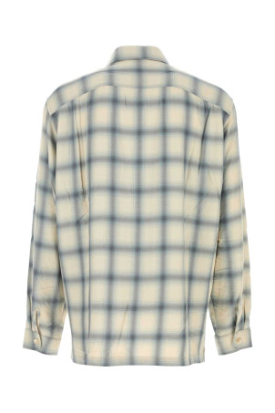 Embroidered viscose oversize shirt OUR LEGACY (M2262ESC)