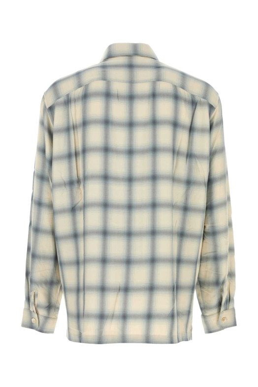 Embroidered viscose oversize shirt OUR LEGACY (M2262ESC)