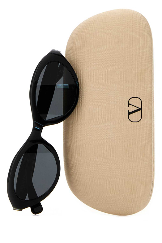 Black acetate sunglasses VALENTINO GARAVANI (VG0008SA00153)