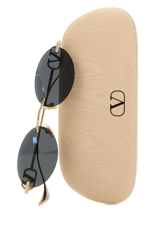 Gold metal sunglasses VALENTINO GARAVANI (VG0032S00153)