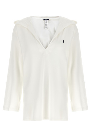 Hooded sweater White