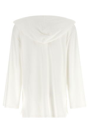 Hooded sweater White