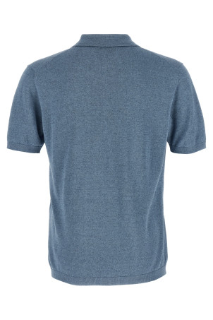 Поло с открытым воротником, СИНИЙ PR54123ME21