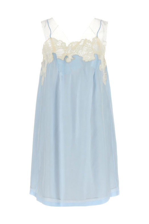 'Taped' dress BLUE