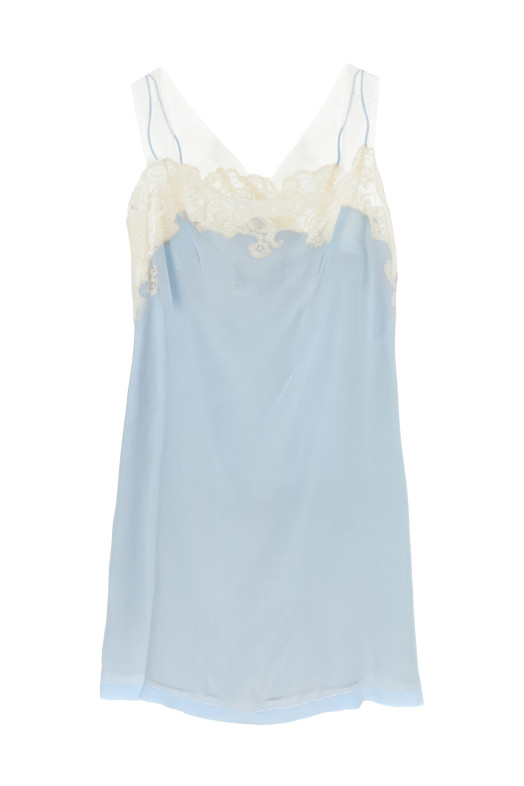 'Taped' dress BLUE