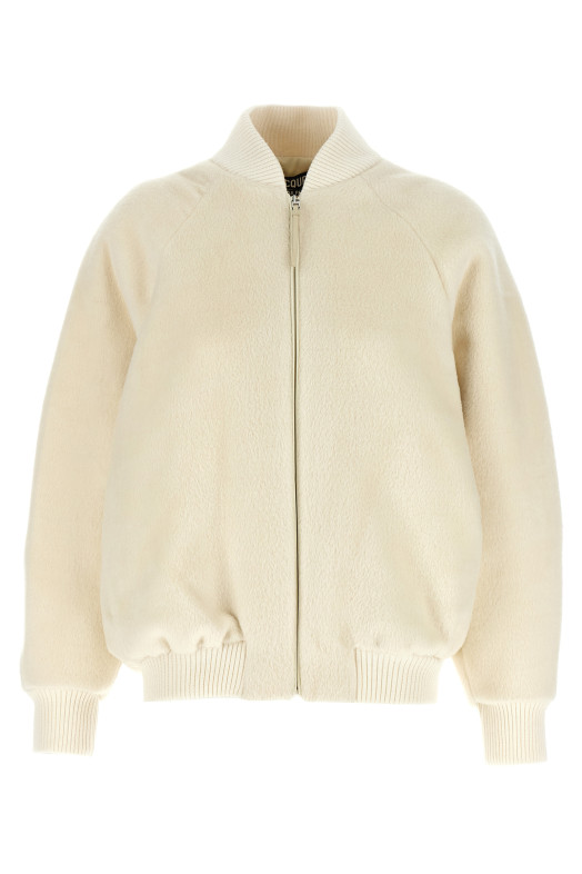 'Le Blouson Pilu' bomber jacket White