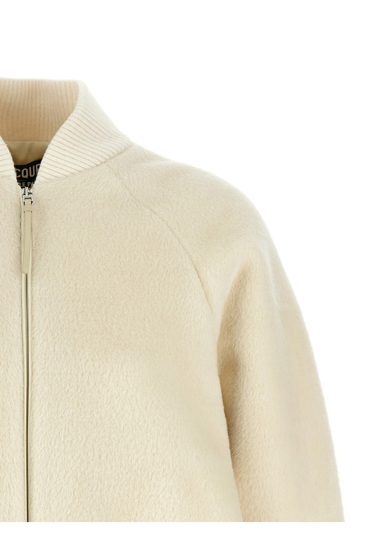 'Le Blouson Pilu' bomber jacket White