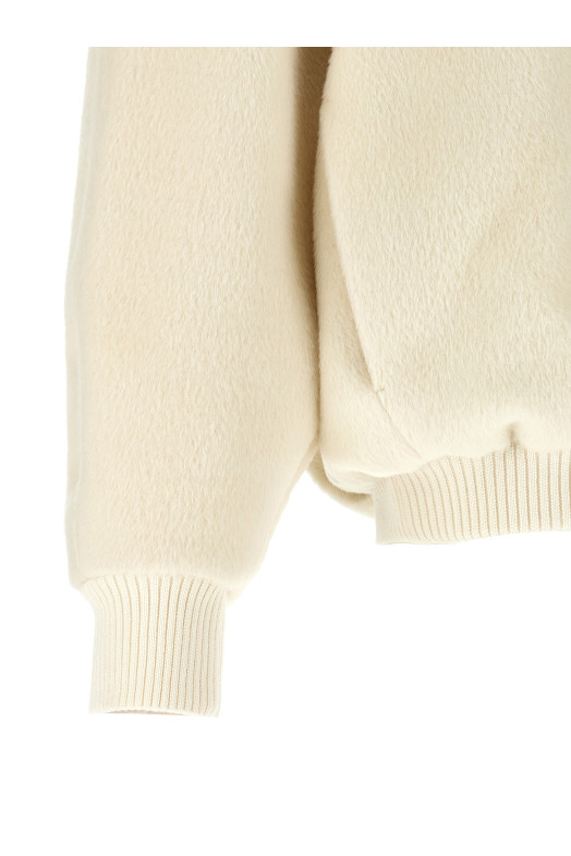 'Le Blouson Pilu' bomber jacket White