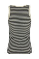 Майка «Кассандра», чорно-сіра SAINT LAURENT 832278Y37ZN1077