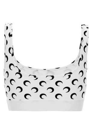 'Moon' sporty top Black-grey