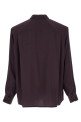 Viscose and silk shirt Purple