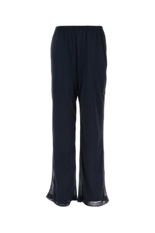 Navy blue polyester pant Blue SALVATORE FERRAGAMO (13I118793187)