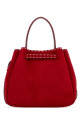 Red suede Romy bucket bag Red TORY BURCH (183220)