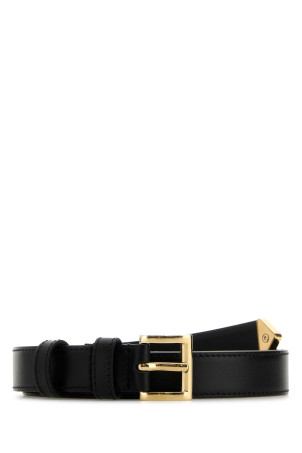 Black leather belt PRADA (1CC6258NQ)