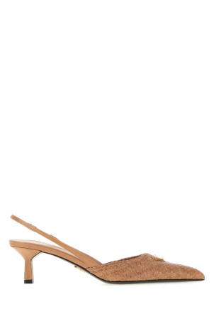 Camel leather pumps PRADA (1I427OF055034)