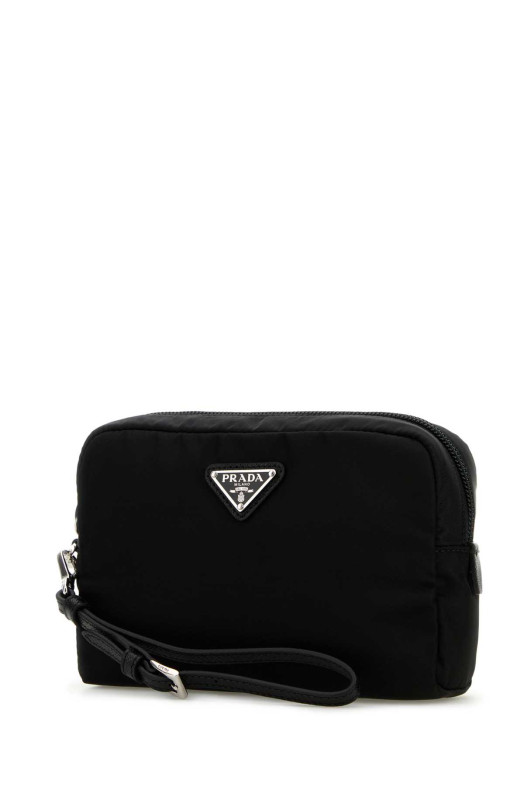 Black nylon beauty case Black PRADA (1NS021R067)