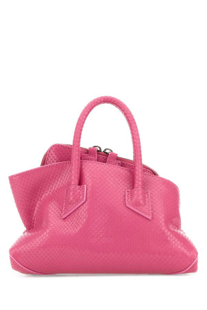 Міні-сумочка La Passeggiata з фуксієвої шкіри від THE ATTICO (260WAH00063LBT003PR)