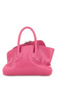 Мини-сумка La Passeggiata из кожи фуксии от THE ATTICO (260WAH00063LBT003PR)