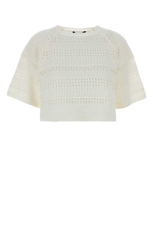 Белый трикотажный топ Orche WEEKEND (2615361033600) WEEKEND MAX MARA