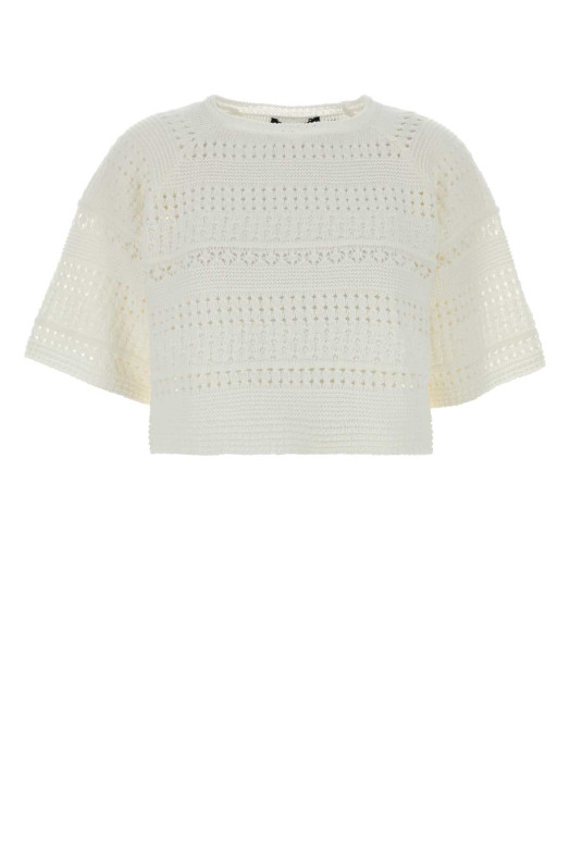 Белый трикотажный топ Orche WEEKEND (2615361033600) WEEKEND MAX MARA