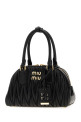 Black nappa leather Arcadie handbag Black MIU MIU (5BB191VOLOAN88)