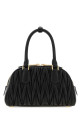 Black nappa leather Arcadie handbag Black MIU MIU (5BB191VOLOAN88)