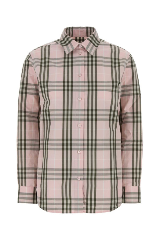 Embroidered cotton shirt BURBERRY (8127212)