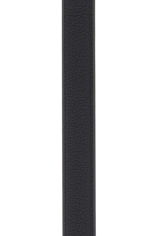 Black leather BB Editor belt Black BALENCIAGA (8468752AB4J)