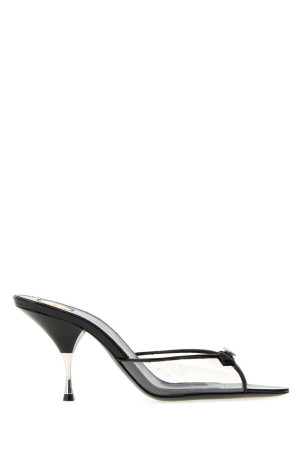 Transparent PVC Jerry mules SAINT LAURENT (8696641F4AD)
