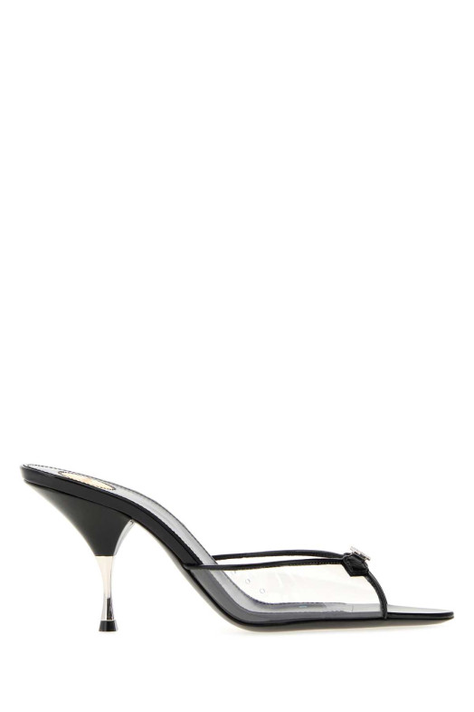 Transparent PVC Jerry mules SAINT LAURENT (8696641F4AD)
