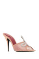 Antiqued pink mesh Coeur VipÃ¨re mules VALENTINO GARAVANI (8W0S0PD7QMA)
