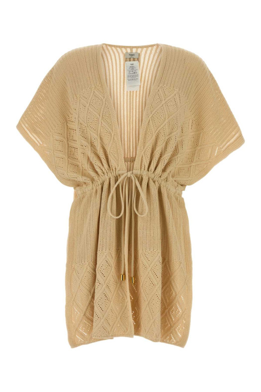 Sand knit poncho FENDI (FXX029B01J)