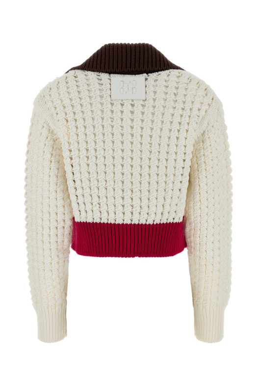 Multicolor crochet cardigan FENDI (FZE573AW4M)