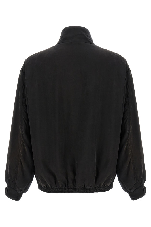 'Vintage' bomber jacket Black