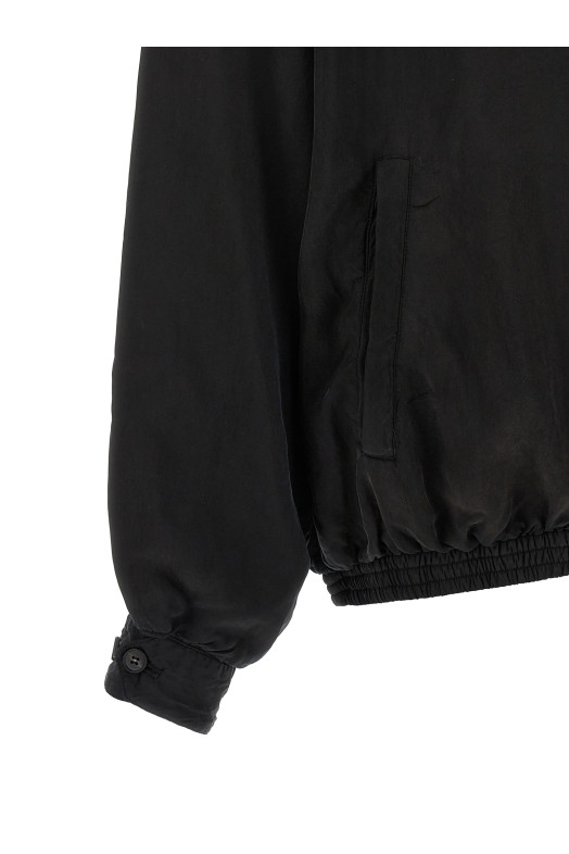 'Vintage' bomber jacket Black