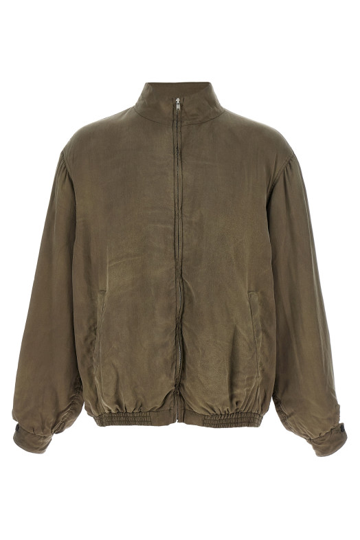 'Vintage' bomber jacket Brown