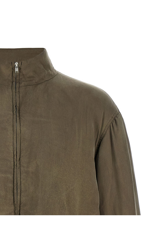 'Vintage' bomber jacket Brown