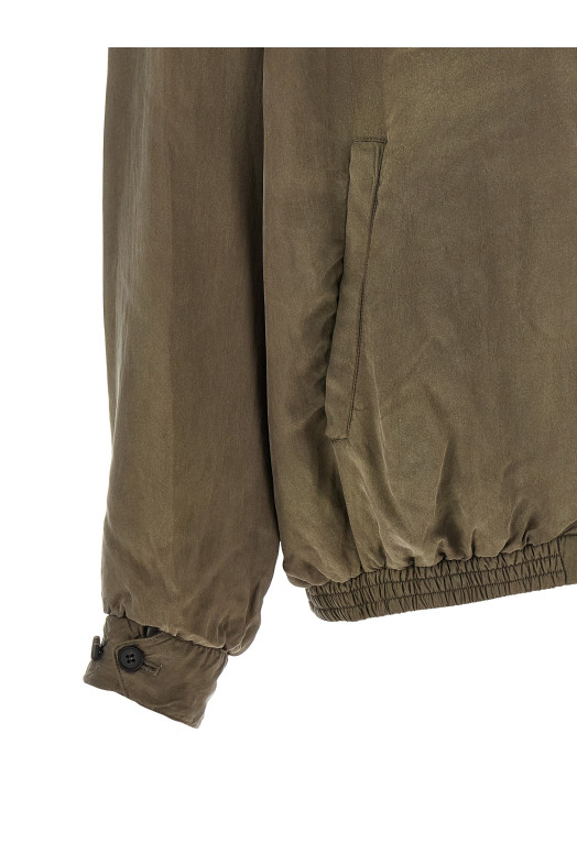 'Vintage' bomber jacket Brown