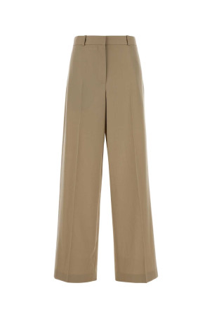 Cappuccino wool wide-leg Dende pant THE ROW (10768W4369)