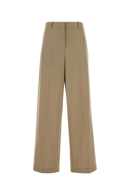 Cappuccino wool wide-leg Dende pant THE ROW (10768W4369)