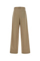 Cappuccino wool wide-leg Dende pant THE ROW (10768W4369)