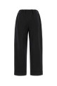 Black poplin wide-leg Delano pant Black THE ROW (10772W2517)