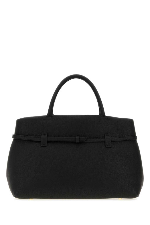 Black leather Le Cambon 35 handbag Black MANU ATELIER (2024279)