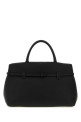 Black leather Le Cambon 35 handbag Black MANU ATELIER (2024279)