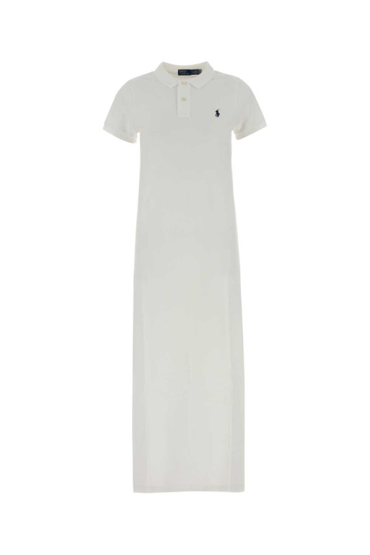 White piquet polo dress POLO RALPH LAUREN (211968291)