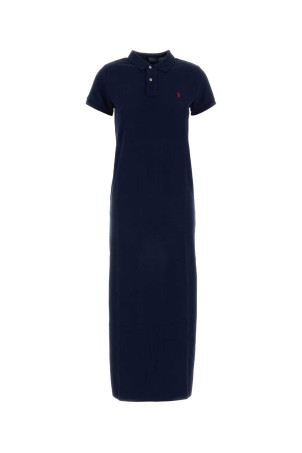 Navy blue piquet polo dress Blue POLO RALPH LAUREN (211968291)