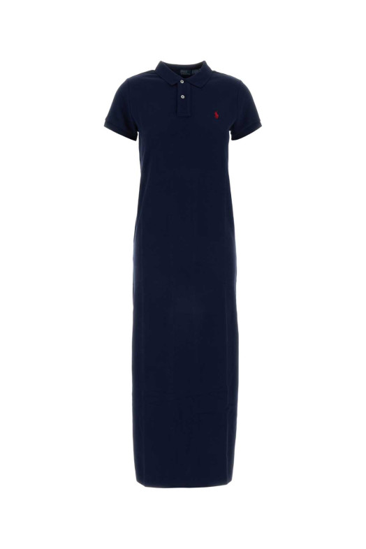 Navy blue piquet polo dress Blue POLO RALPH LAUREN (211968291)