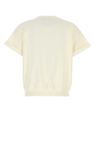 Бавовняна кофта кольору слонової кістки POLO RALPH LAUREN (211B20069)